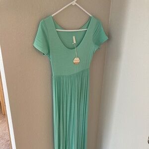 Pink Blush Maternity Maxi Dress